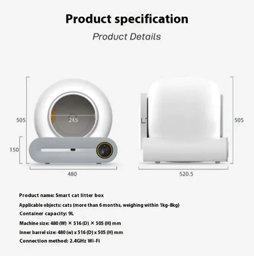 AutoClean Cat Litter Station