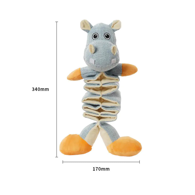 Plush Bite-Resistant Dog Toy for Puppies and Dogs