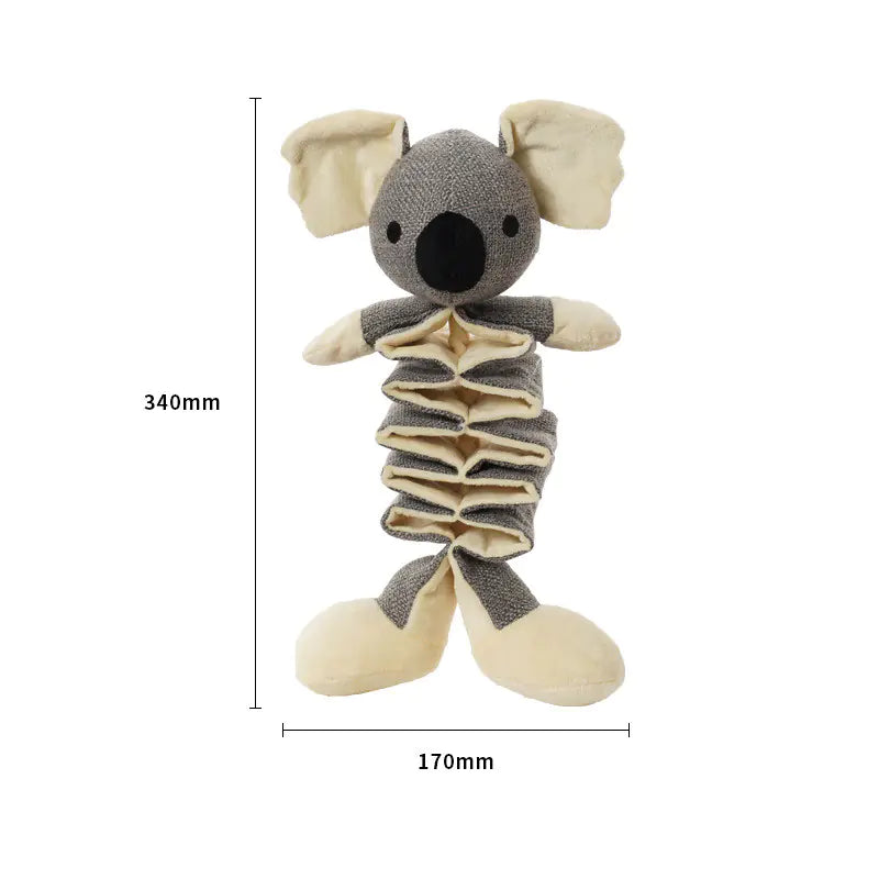 Plush Bite-Resistant Dog Toy for Puppies and Dogs