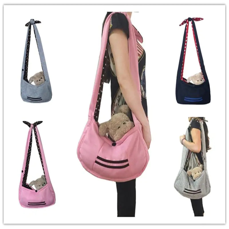 Pet Crossbody Bag for Small Dogs and Puppies